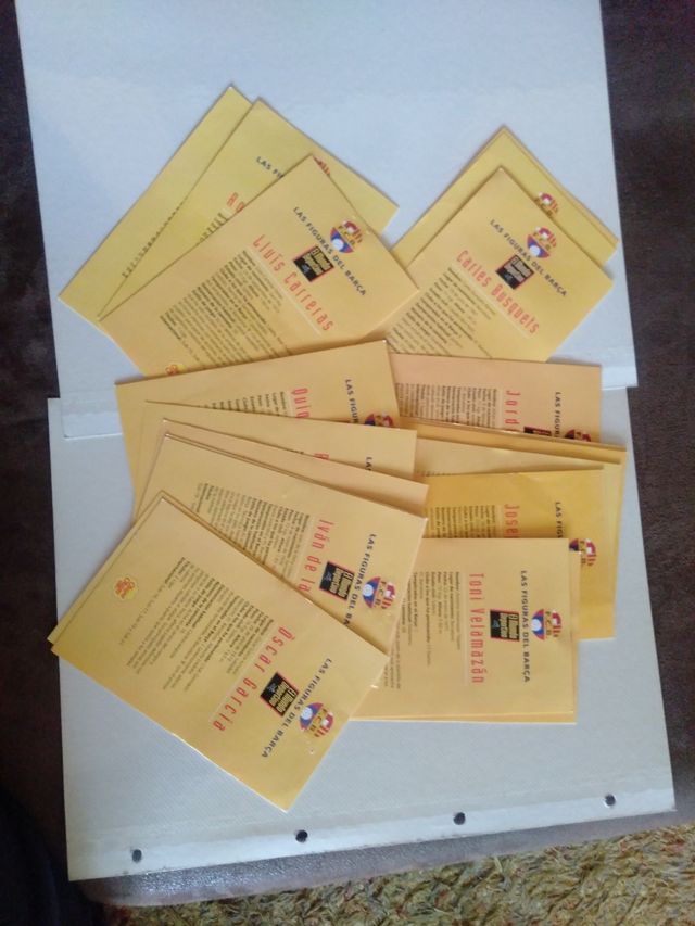 LOTE DE POSTALES DE CARICATURAS DEL BARCELONA 