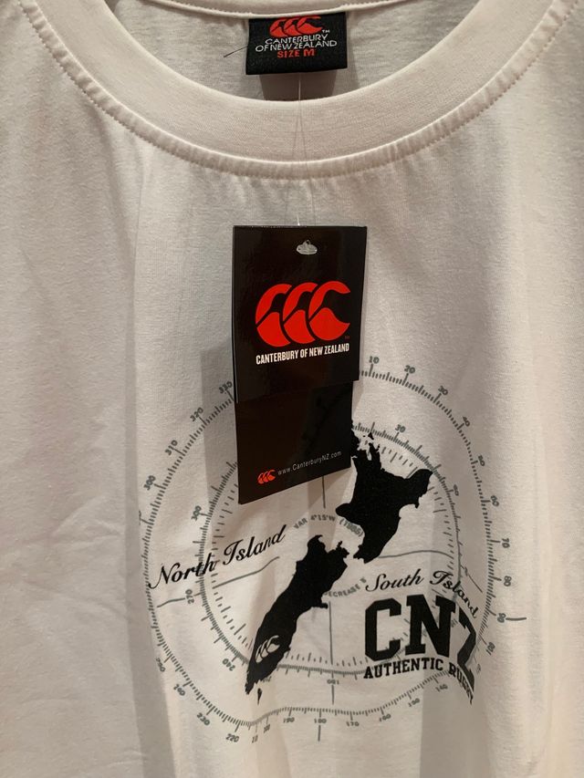 Camiseta Canterbury Rugby Talla M Nueva
