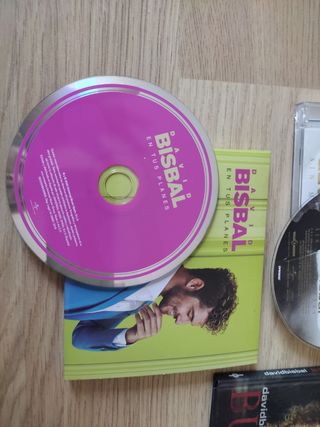 1 cd David Bisbal corazón sin mirar atras