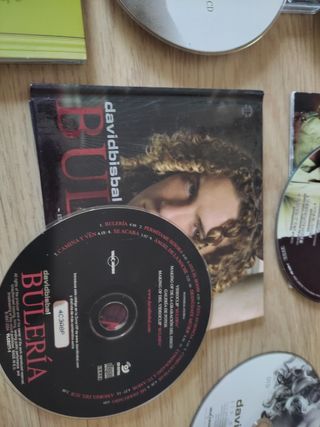 1 cd David Bisbal corazón sin mirar atras