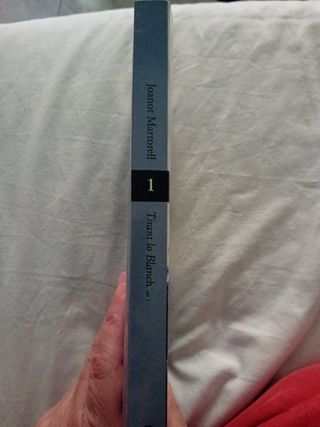 Novela "Tirant lo Blanch" Vol. 1 Joanot Martorell