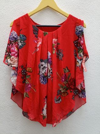 Blusa roja Talla-S