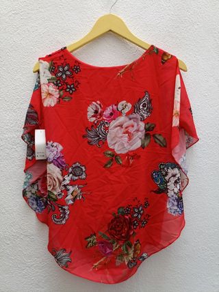 Blusa roja Talla-S