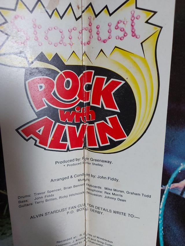 Vinilo Alvin Stardust
