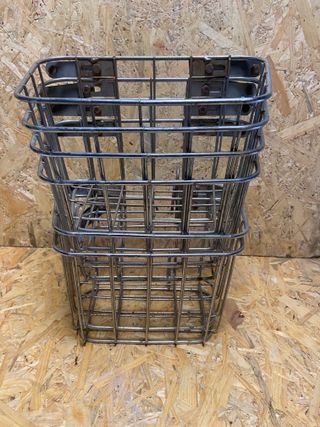 Cesta metálica bicicleta/ciclomotor clásico