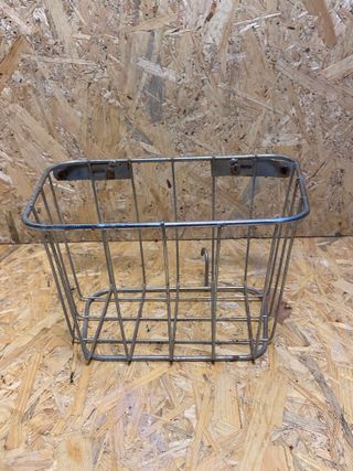 Cesta metálica bicicleta/ciclomotor clásico