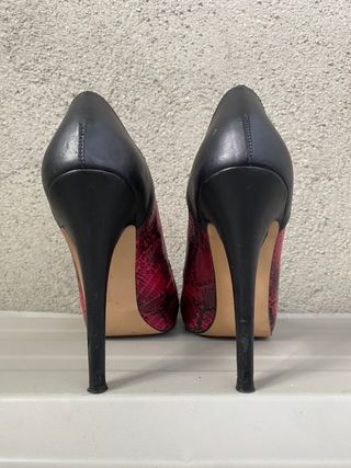 Zapatos abiertos de tacón