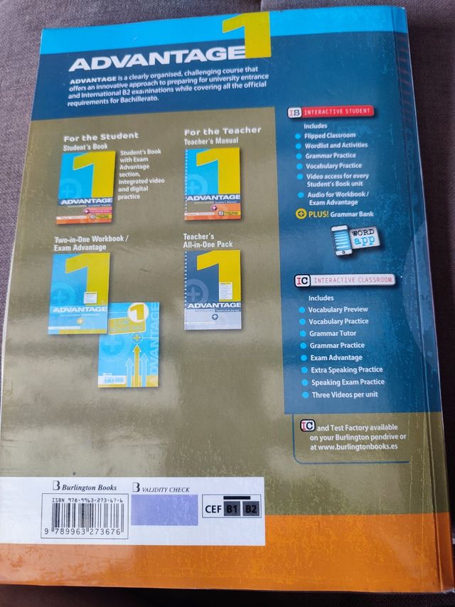 libros inglés 1 bachiller