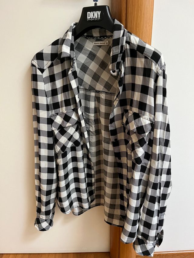 Camicia a quadri Bershka