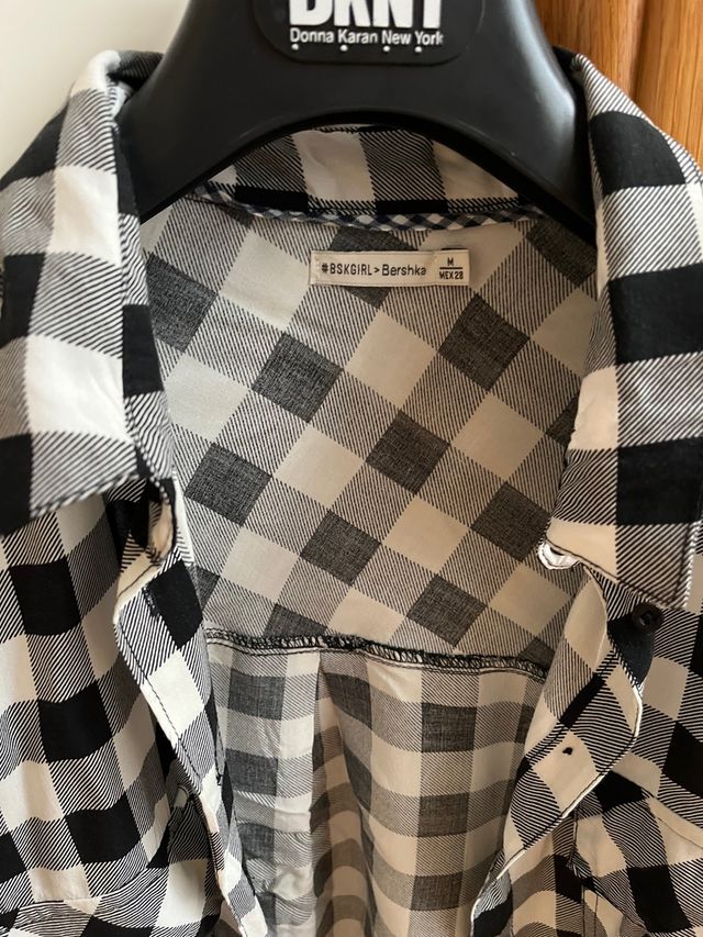 Camicia a quadri Bershka