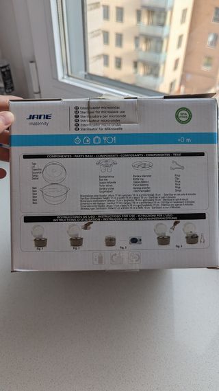 Esterilizador microondas Jané