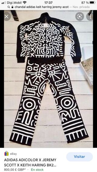 Adidas Adicolor X Jeremy Scott X Keith Haring 