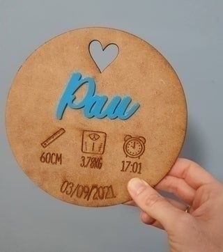 Natal recém-nascido personalizado