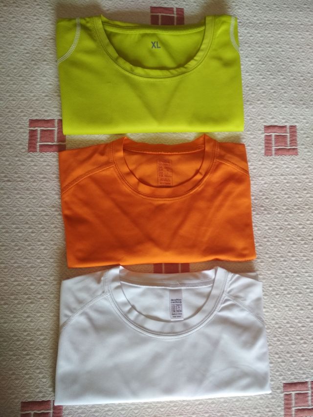 Camisetas técnicas Decathlon 