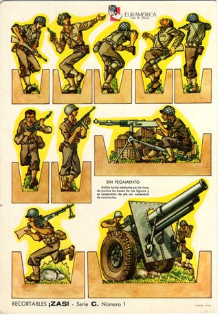 RECORTABLES IZASI -SERIE C. Nº1