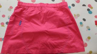 Conjunto camiseta y falda pantalon