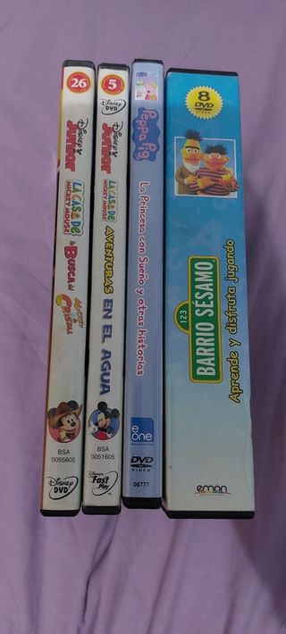 lote DVD infantil