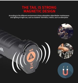 Linterna lámpara de trabajo COB led recargable NEW