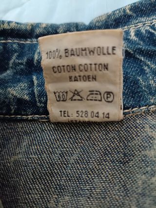 chaqueta vaquera bordada