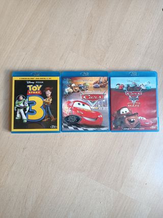 Toy story 3, Cars y Los Cortos de Mate