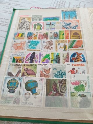 Vendo viejo album de sellos
