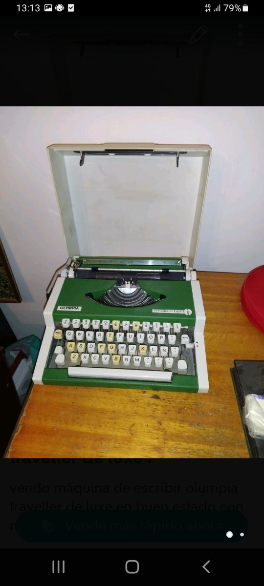 Maquina de escribir Olimpia