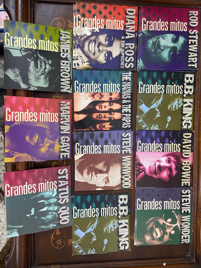 Pack de cd todos los de las fotos