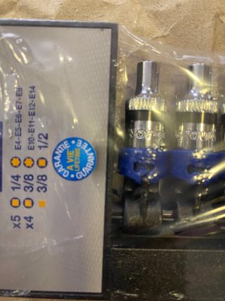 Jogo de chaves de caixa