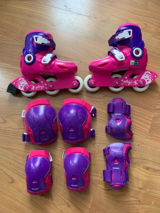 Patines y protecciones
