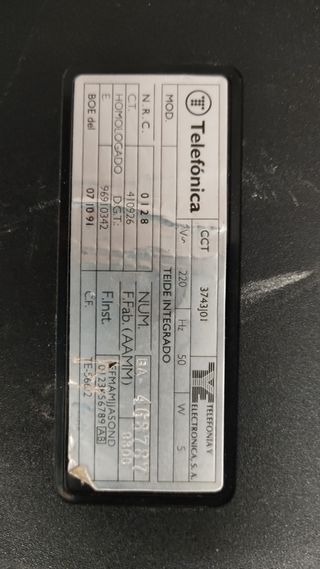 Teléfono contestador Teide Integrado