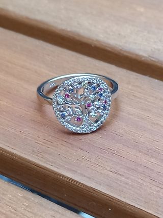 Anillo árbol de la vida LOTUS 