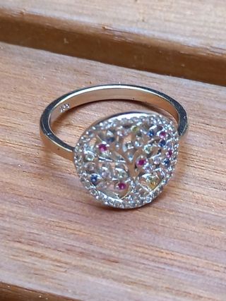 Anillo árbol de la vida LOTUS 
