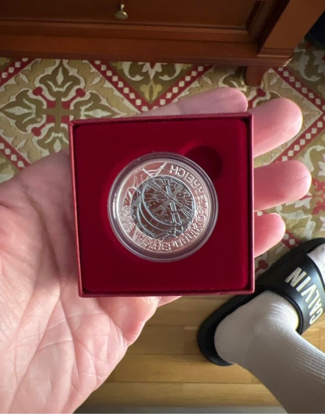 17 Monedas plata niobio 25€ 2005-2021 Austria