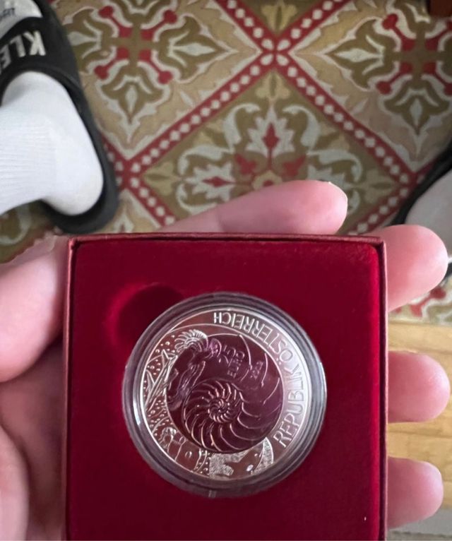 17 Monedas plata niobio 25€ 2005-2021 Austria