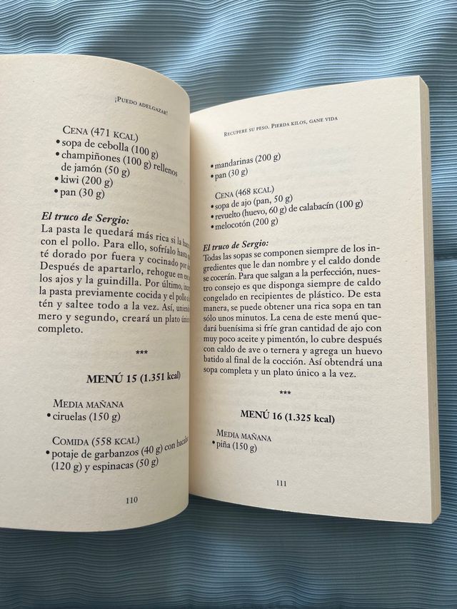 Libro de salud y bienestar, Puedo Adelgazar