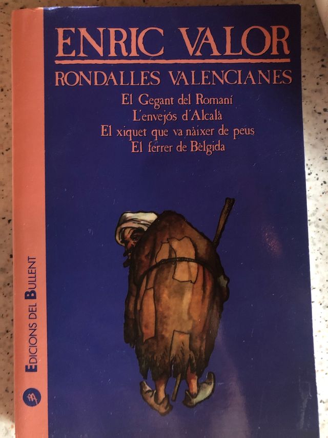 Libro Enric Valor Rondalles Valencianes