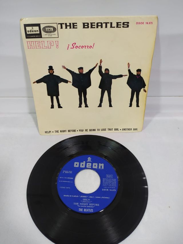 vinilo de 7" The Beatles HELP!