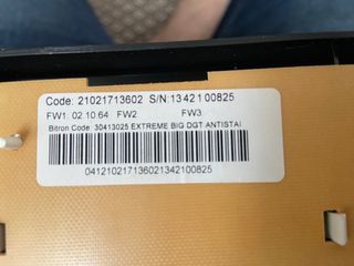 Módulo electrónico lavadora indesit