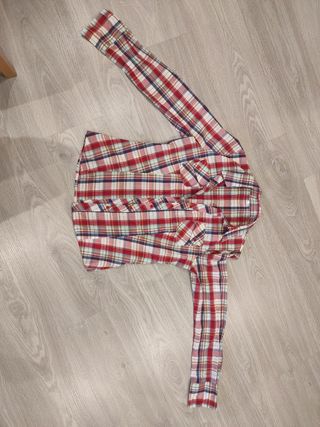 camisa de mujer a cuadros talla M