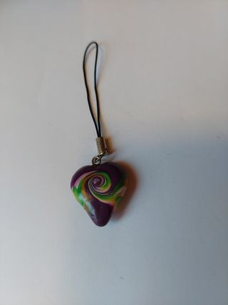 Llavero corazón FIMO