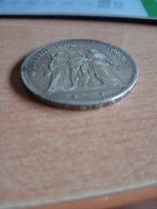 moneda francesa 5 francos 