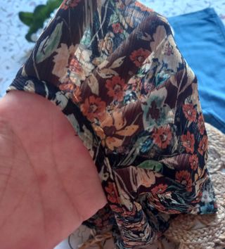 Camisa semi transparente TS Stradivarius