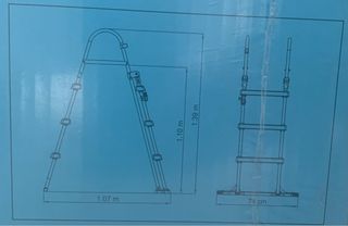 Piscina demontable elevada bestway nueva
