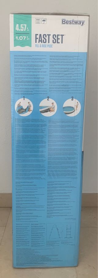 Piscina demontable elevada bestway nueva