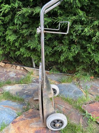 Carretilla plegable acero inoxidable 