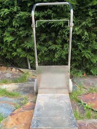 Carretilla plegable acero inoxidable 