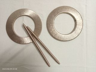 2 caída cortinas 102x260