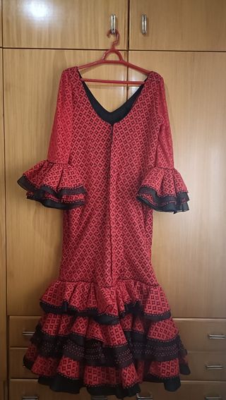 traje flamenca sevillana 
