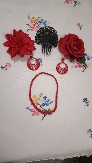 traje flamenca sevillana 