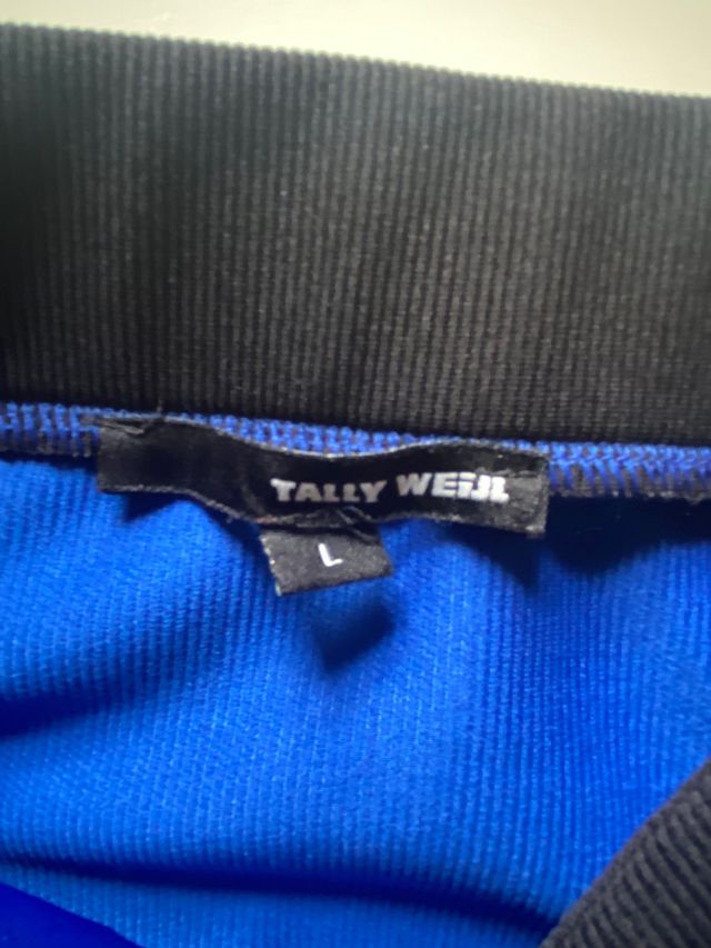 Vestito aderente blu nero azzurro